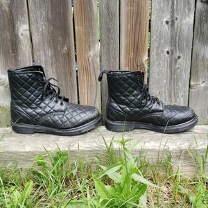Dr. Martens Coralie Quilted 8-Eye Boots